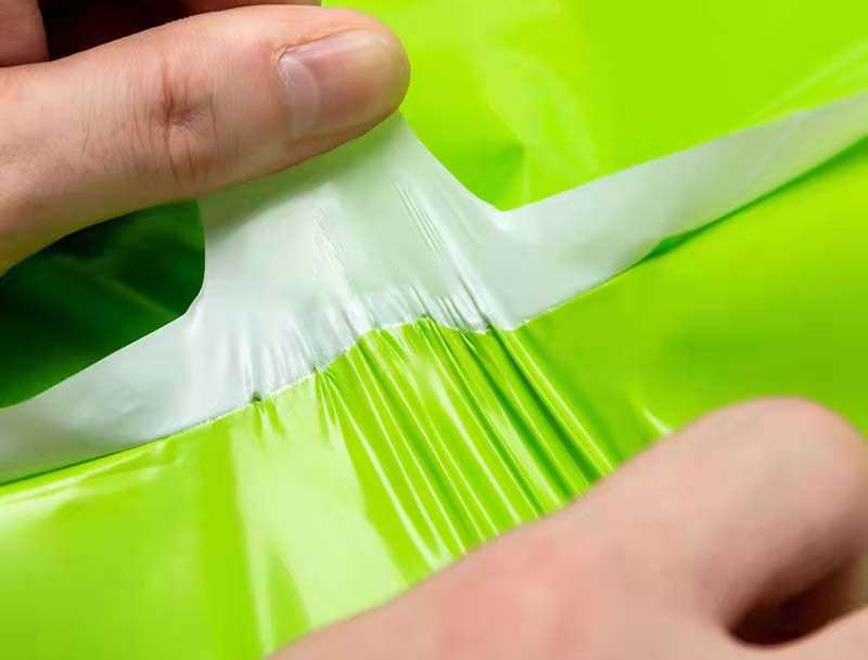 通道果绿色快递袋-05